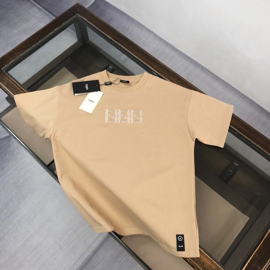 Fendi Tan Sleeveless Top